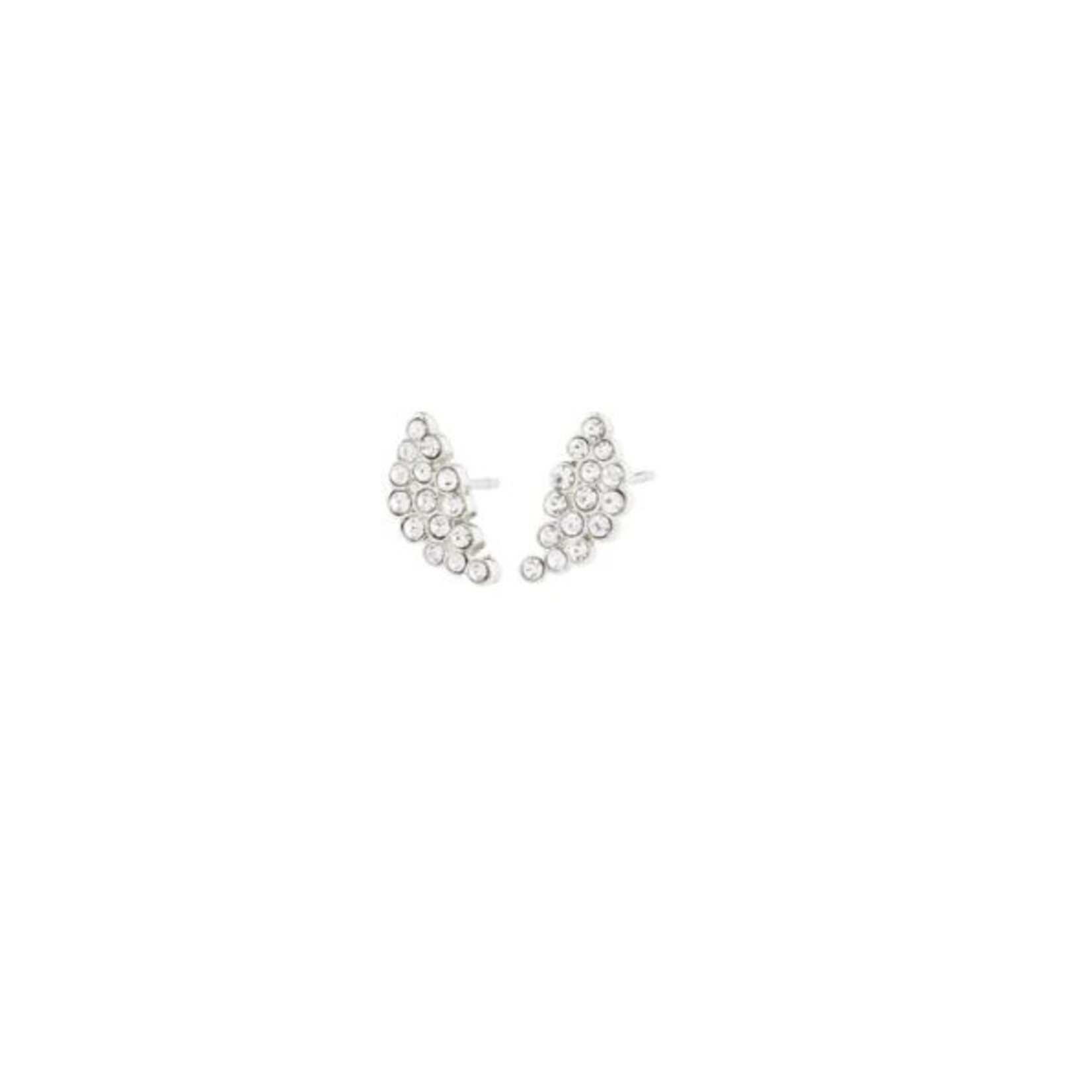 Pilgrim Berenikeboucle d'oreille Recyclé - Silver Plated