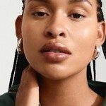 Pilgrim Rory boucle d'oreille Recyclé - Silver Plated