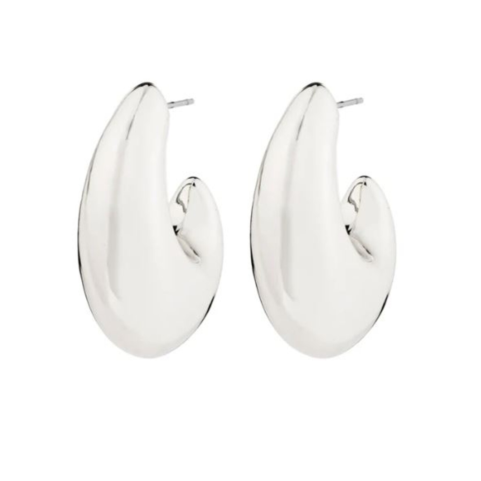 Pilgrim Rory boucle d'oreille Recyclé - Silver Plated