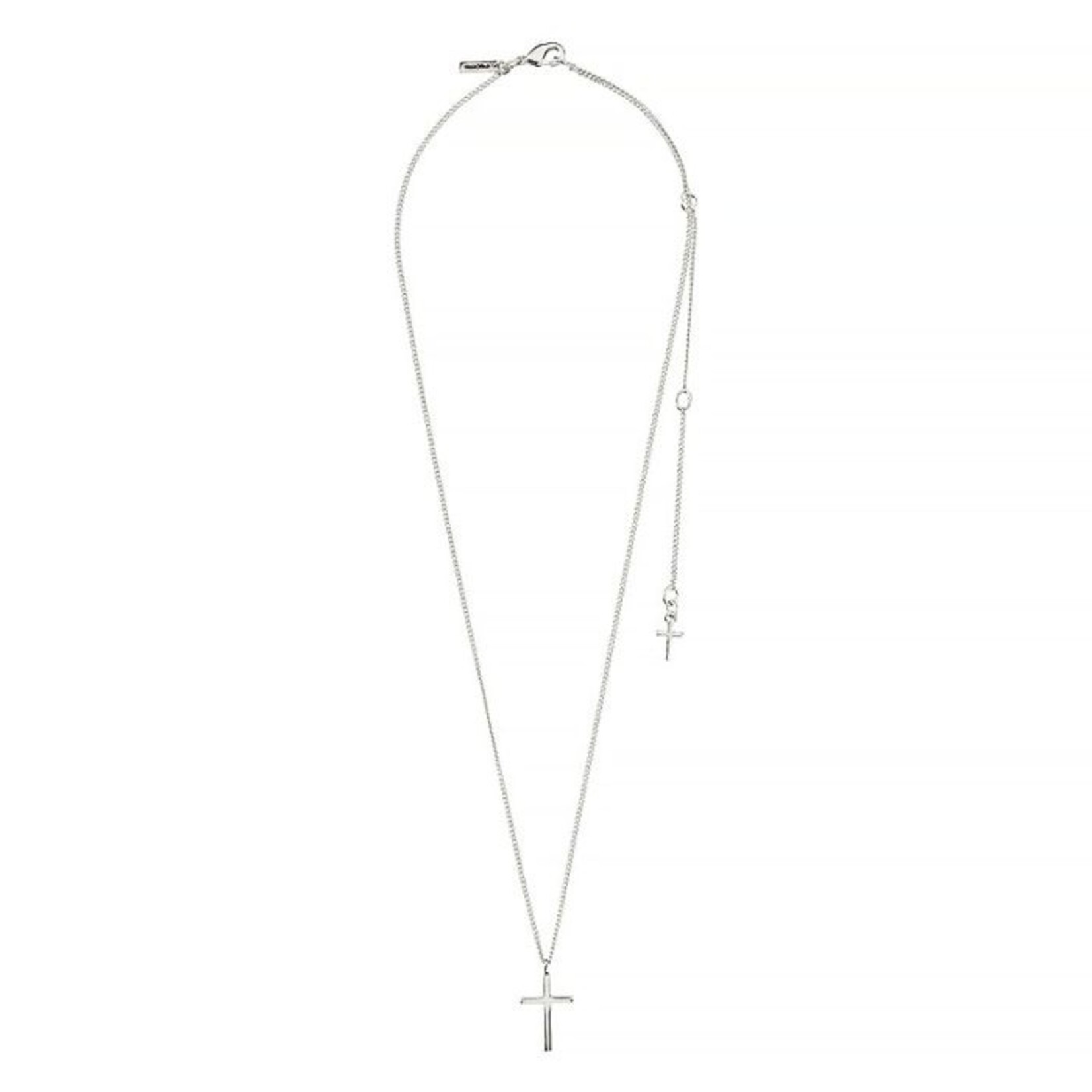 Pilgrim Flynn Collier Recyclé - Silver Plated