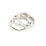 Pilgrim Wyatt Bague 3 en 1 Recyclé - Silver Plated