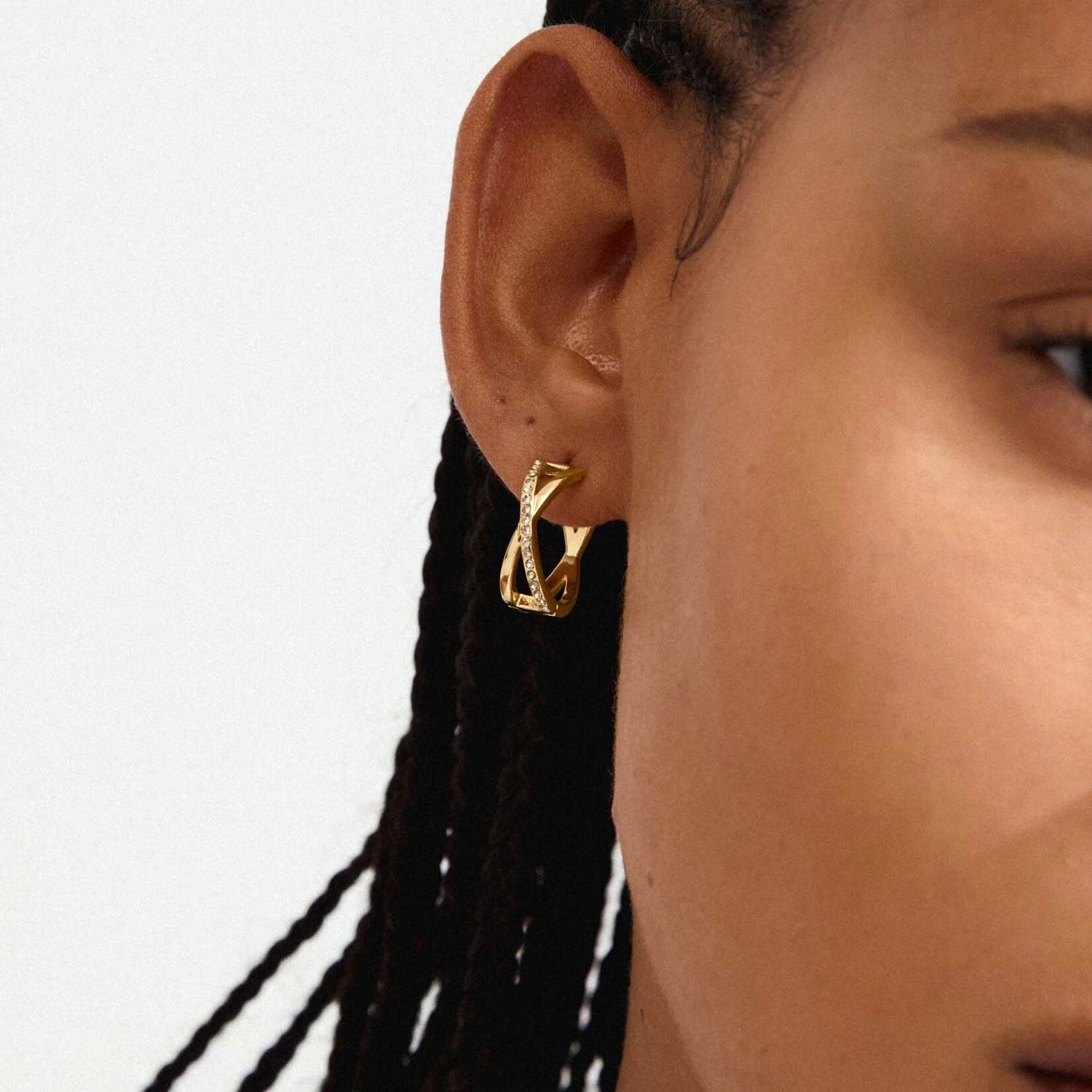 Pilgrim Kira Earrings Recycled - Gold Plated