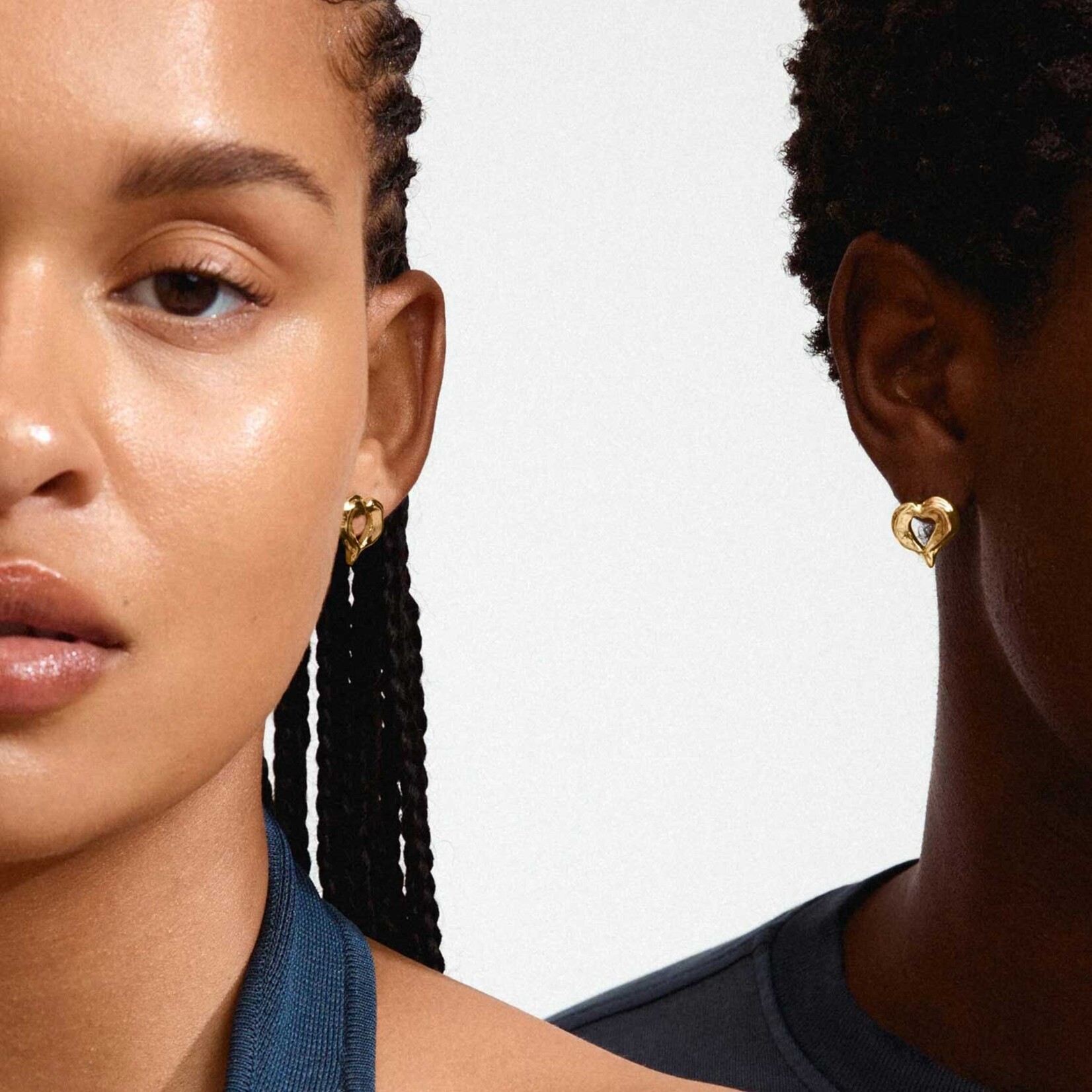 Pilgrim Tide Earrings Recycled - Gold Plated
