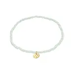 Pilgrim Bracelet Indie - Green - Gold Plated