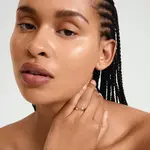 Pilgrim Sky Rings Recycled - Gold Plated