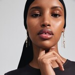 Pilgrim Boucles d`oreilles en chaine Recyclé - Gold plated