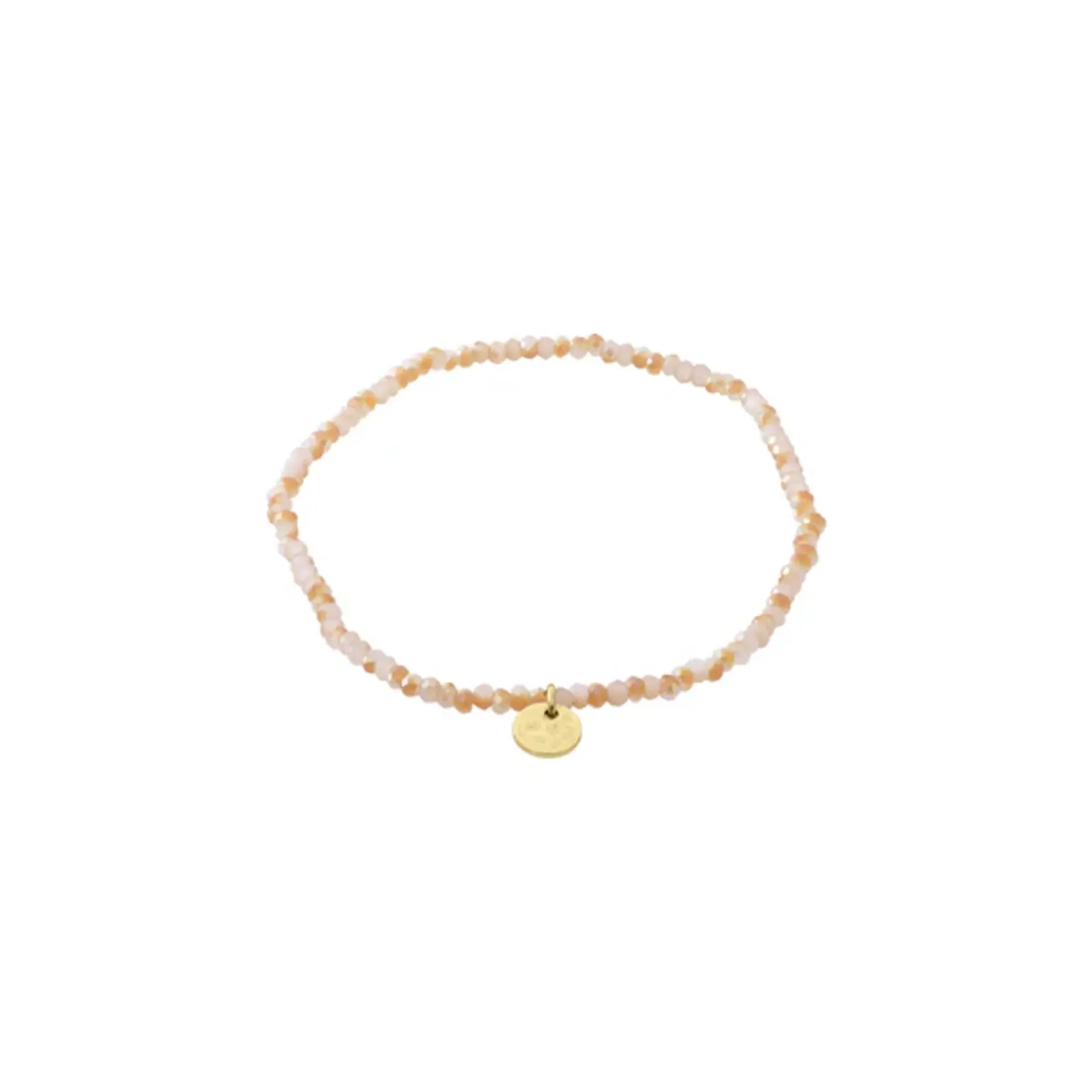 Pilgrim Bracelet Indie - Rose - Gold Plated