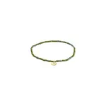 Pilgrim Bracelet Indie - Vert - Gold Plated