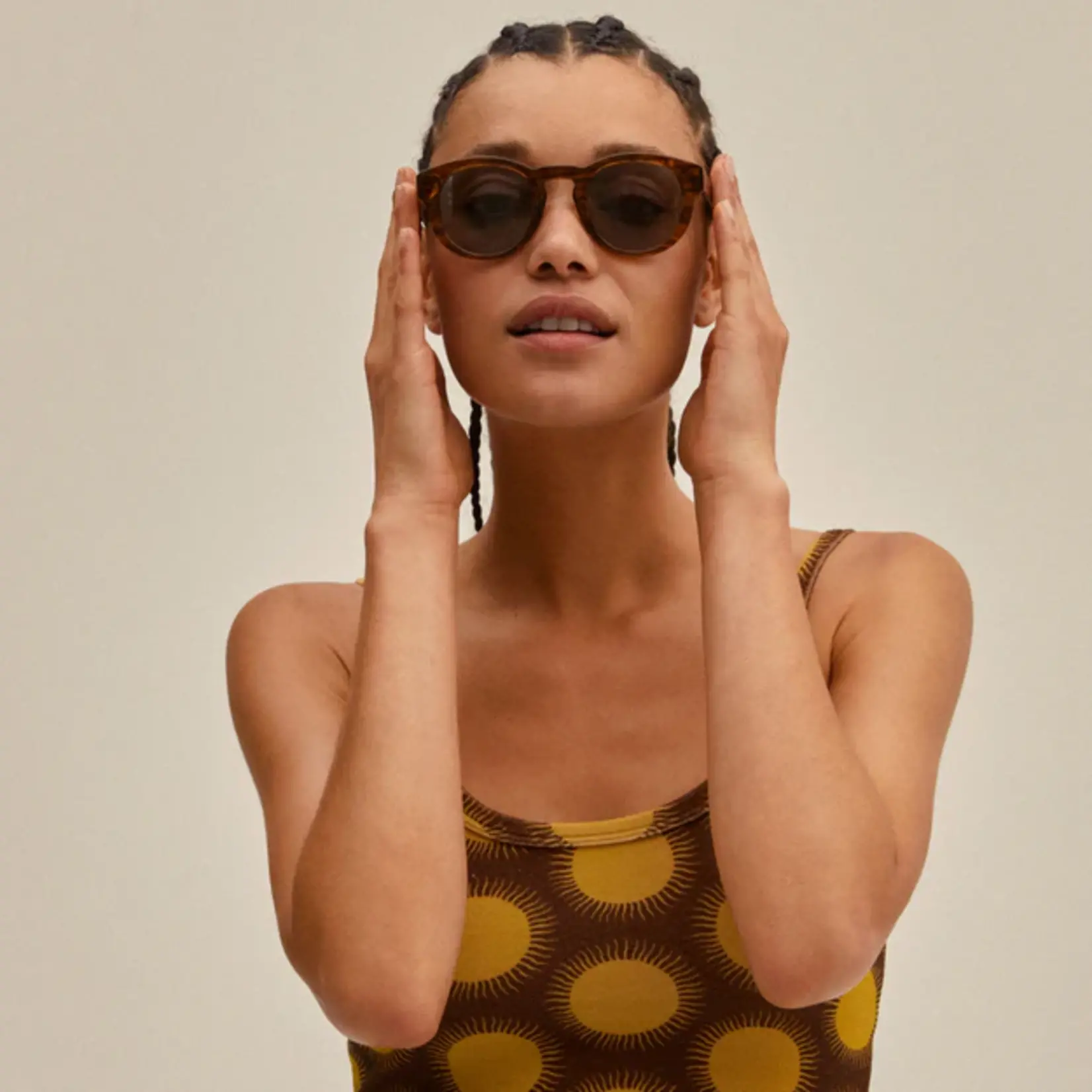 Pilgrim Lunette Soleil Janica - Tortoise Brown