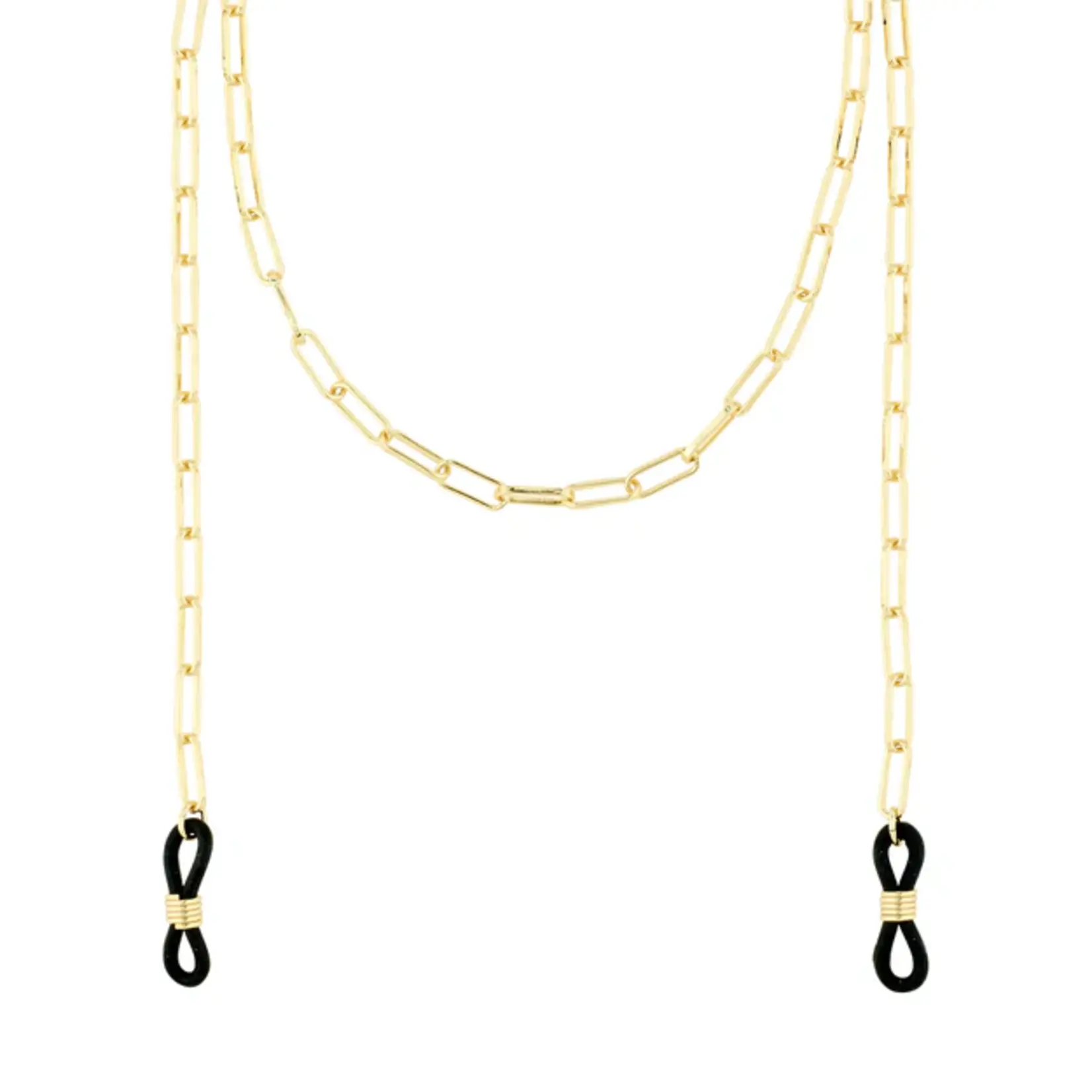 Pilgrim Chaine lunette soleil Paola Recyclé - Gold Plated