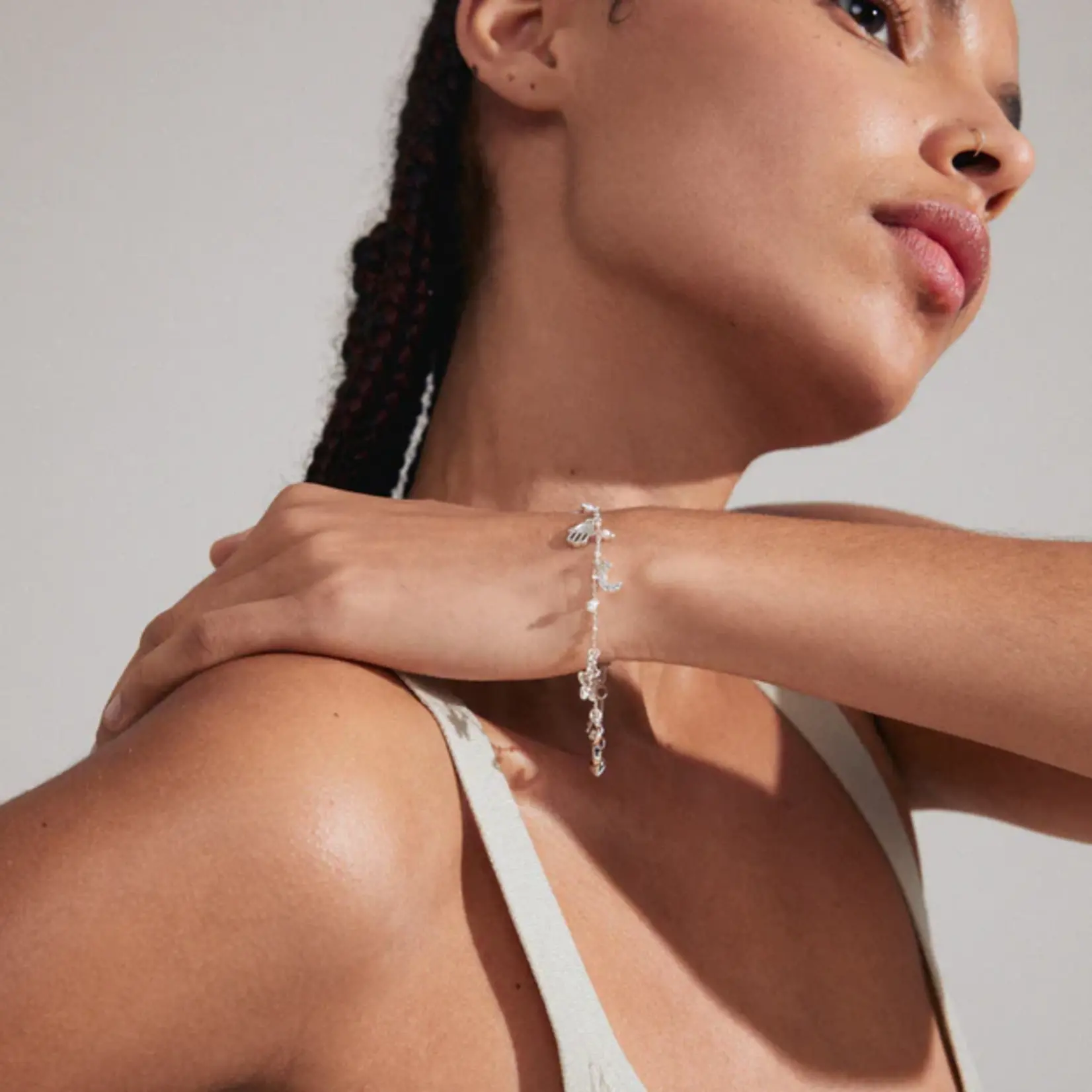 Pilgrim Prucence Bracelet Recyclé Silver Plated