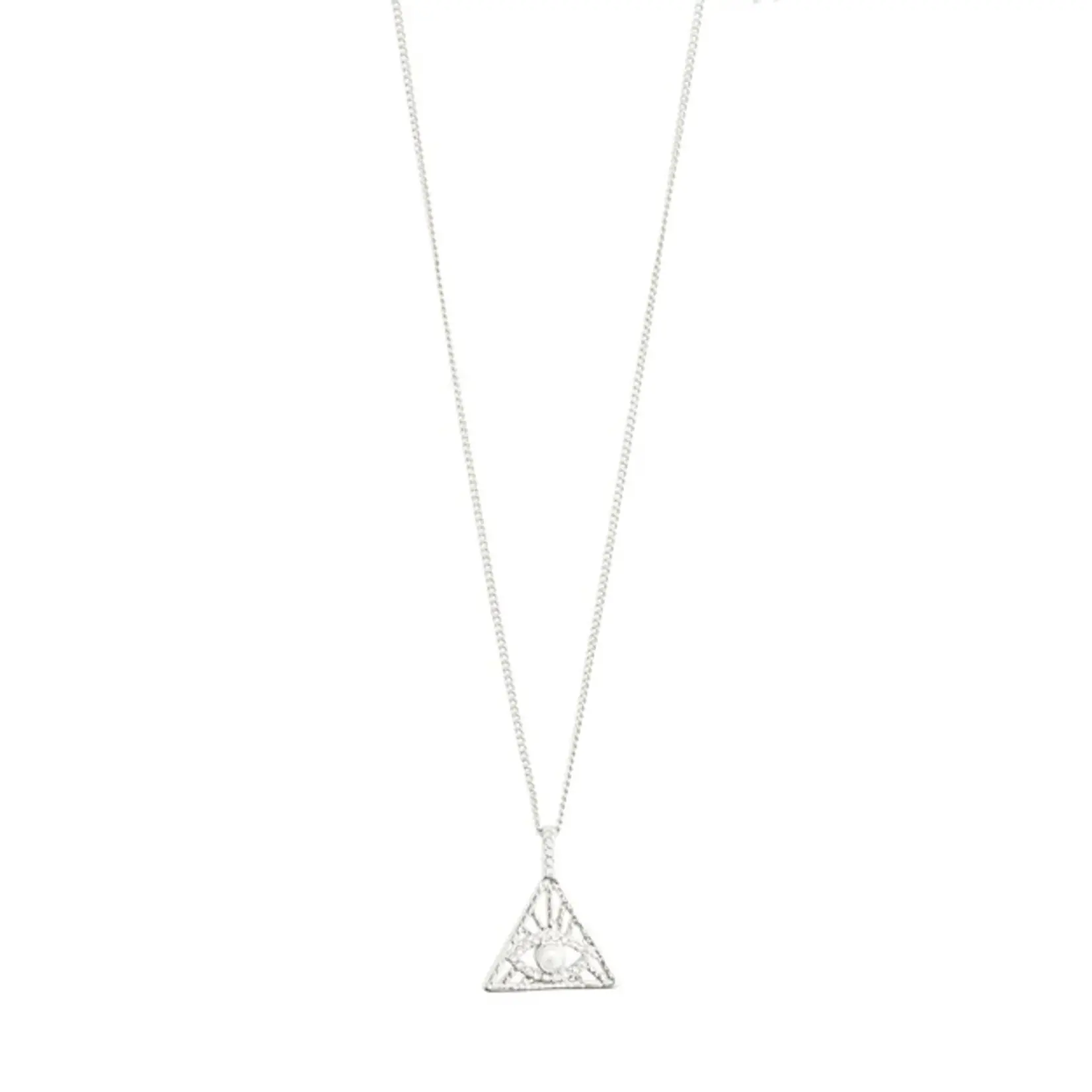 Pilgrim Focus Collier Recyclé Silver Plated