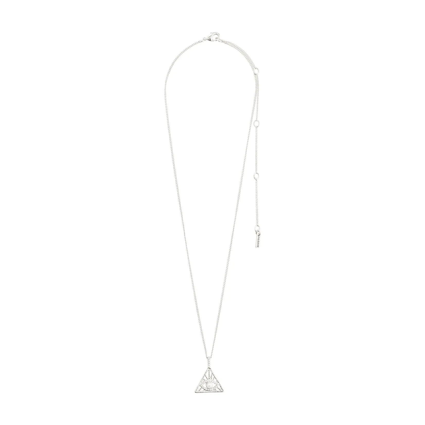 Pilgrim Focus Collier Recyclé Silver Plated
