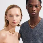 Pilgrim Stay Collier Recyclé Gold Plated