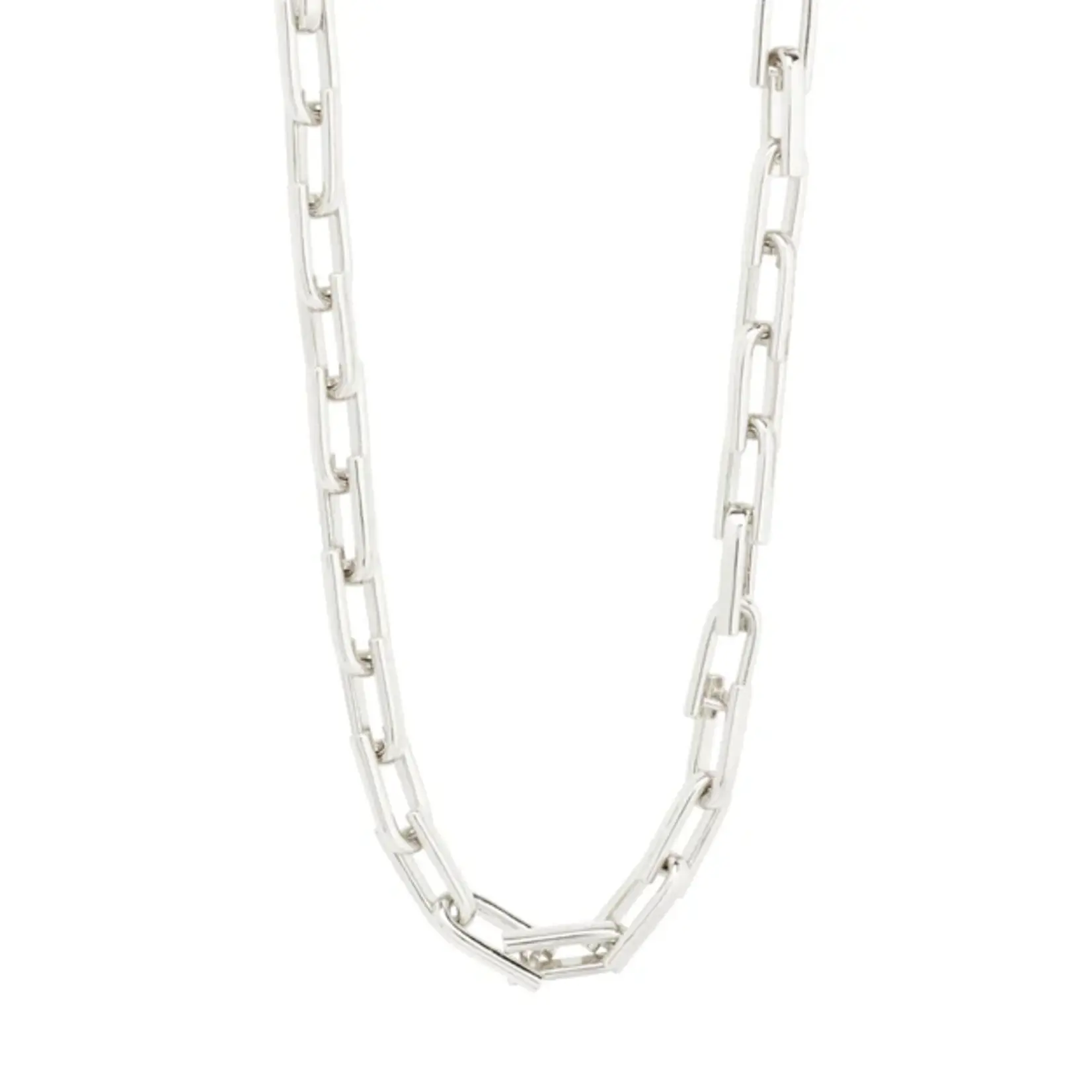 Pilgrim Stay Collier Recyclé Silver Plated