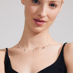 Pilgrim Prucence Collier Recyclé Silver Plated