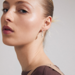 Pilgrim Prucence Boucles D`oreilles Recyclé Silvre Plated