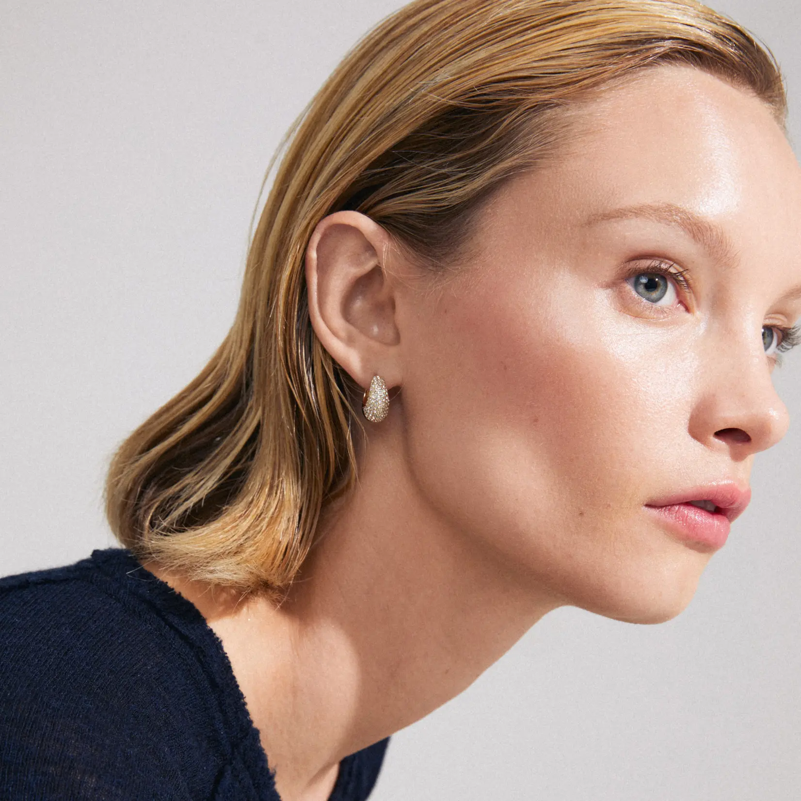 Pilgrim Focus Boucles D`oreilles Recyclé Gold Plated