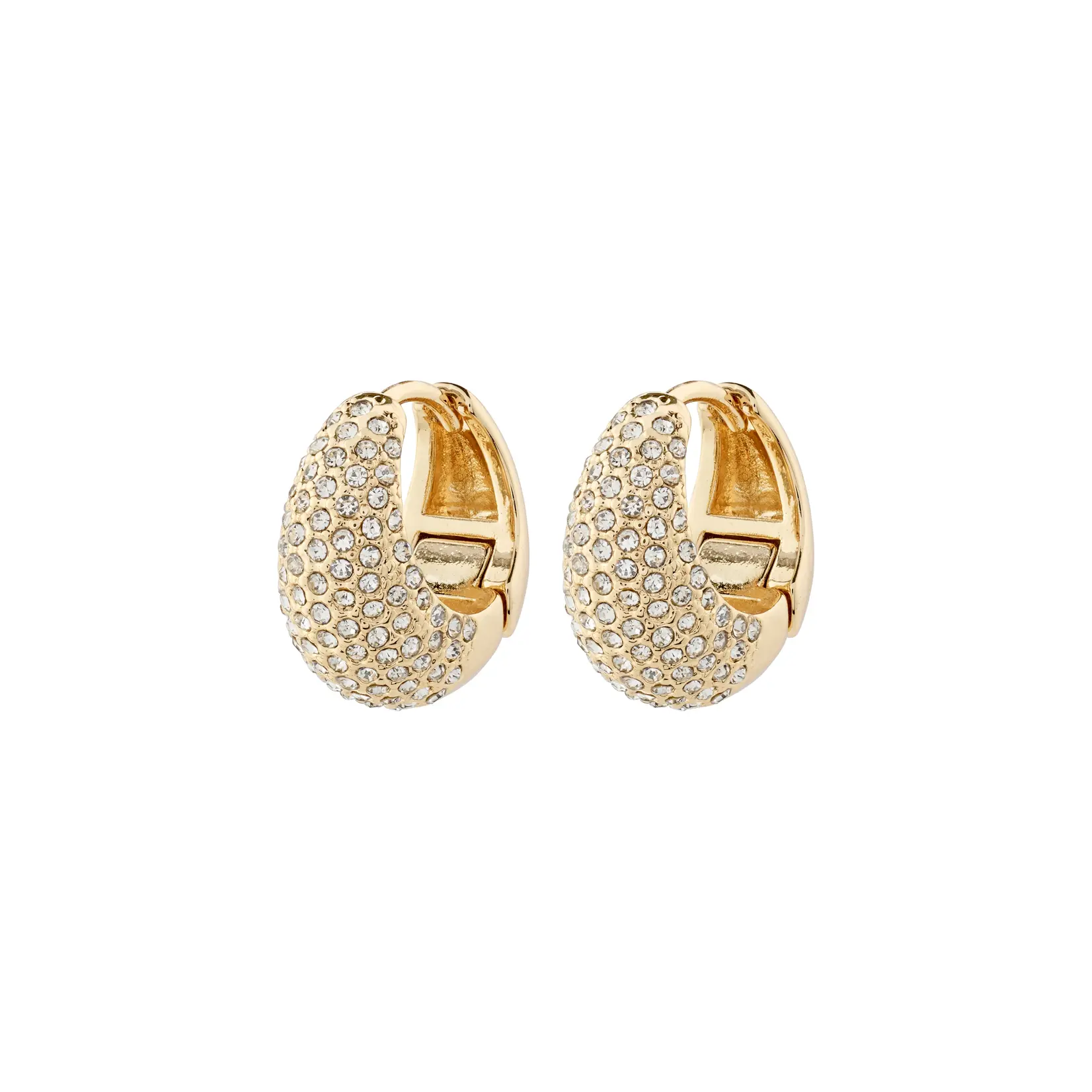 Pilgrim Focus Boucles D`oreilles Recyclé Gold Plated