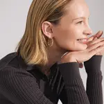 Pilgrim Larisa Anneaux  Recyclé Gold Plated