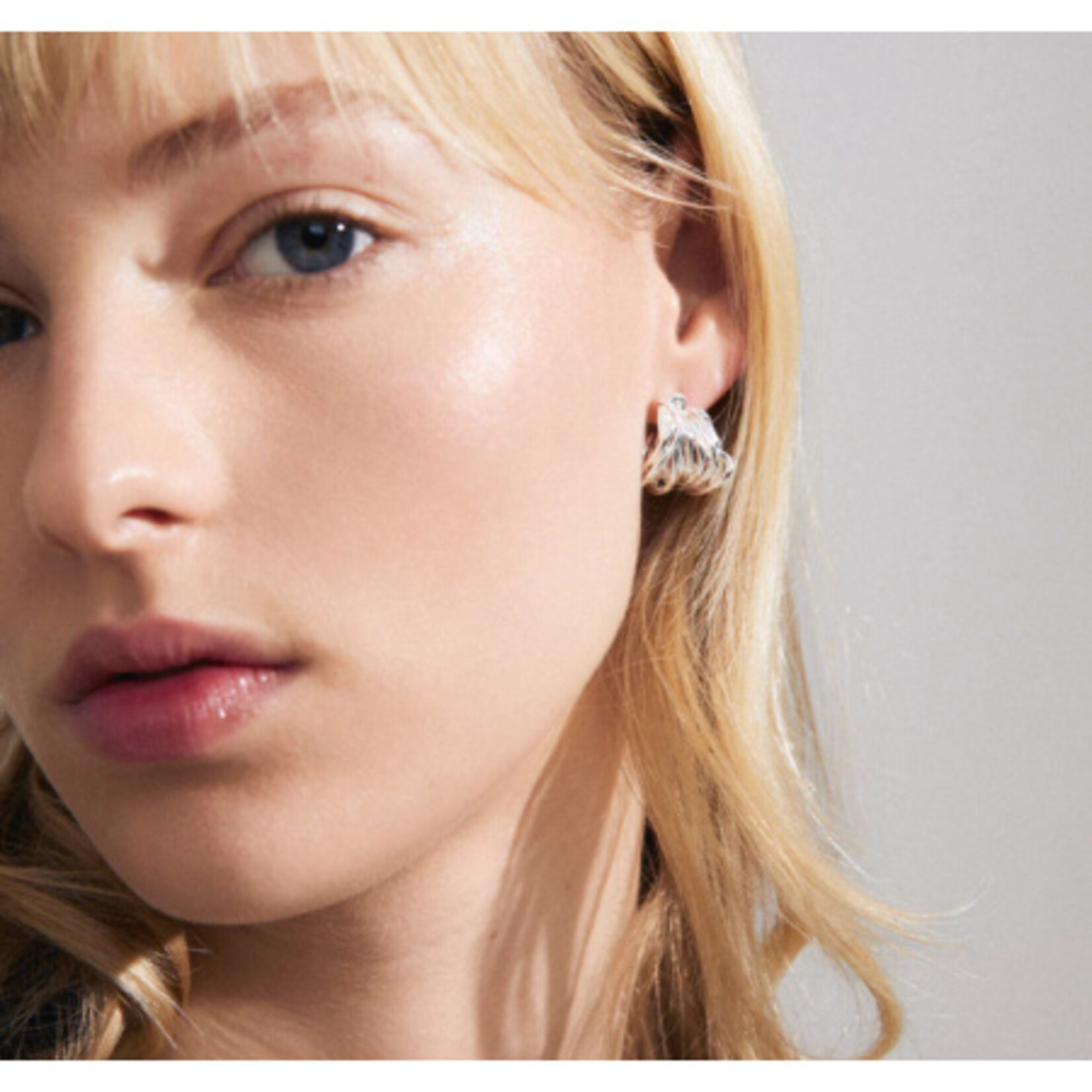 Pilgrim Pamela Boucles D`oreilles Recyclé Silver Plated