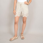 RD Style Shorts broderie en bas - Linen