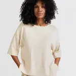 Yaya Top oversized - Nature Melange
