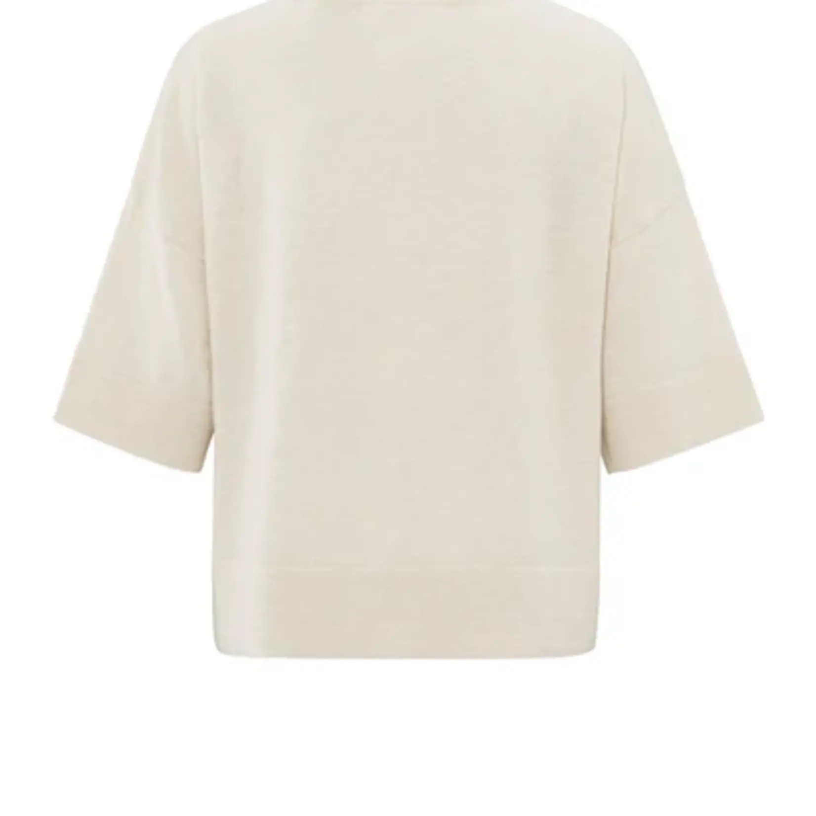 Yaya Top oversized - Nature Melange