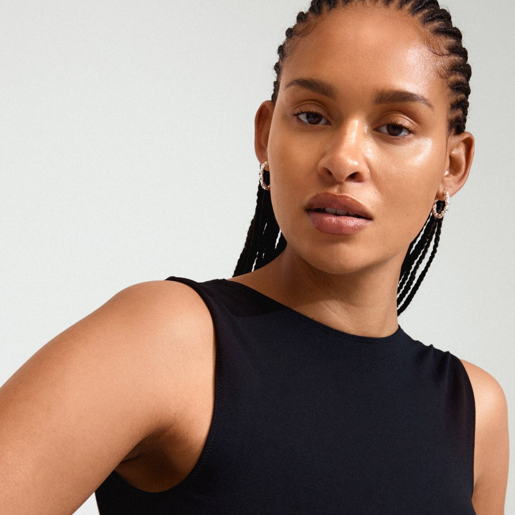 Pilgrim Tide Hoop Earrings Recycled - Silver Plated