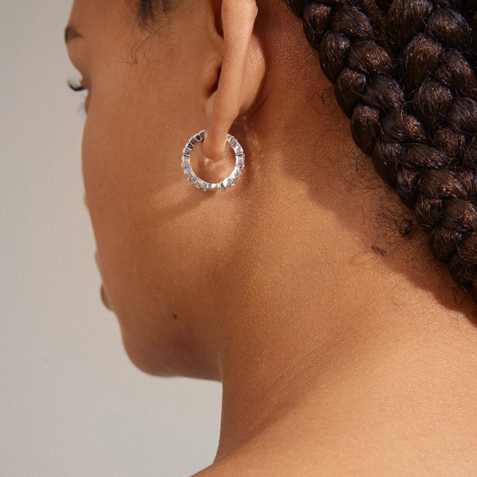 Pilgrim Pilgrim Earrings CREATE, Silver Plated