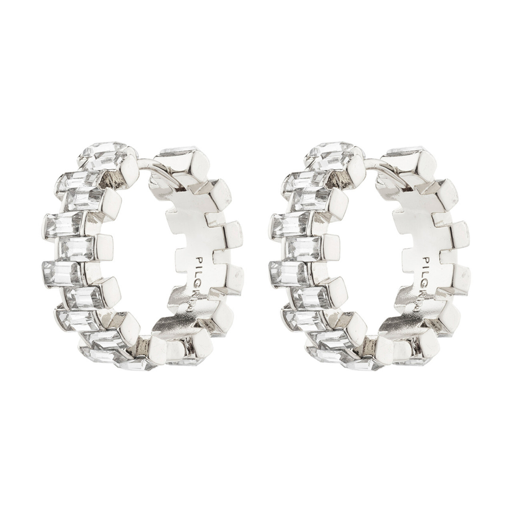 Pilgrim Pilgrim Earrings CREATE, Silver Plated