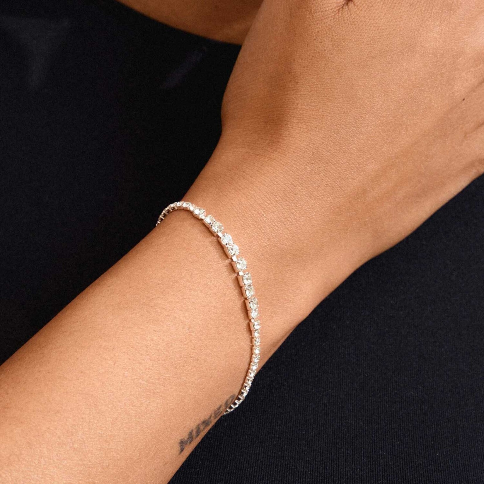 Pilgrim Sky Bracelet Recycled - Silver Plated