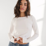 Daily Story Kelsey - Top manche longue - White