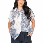 Chemise 21-2692W - Navy Meadow