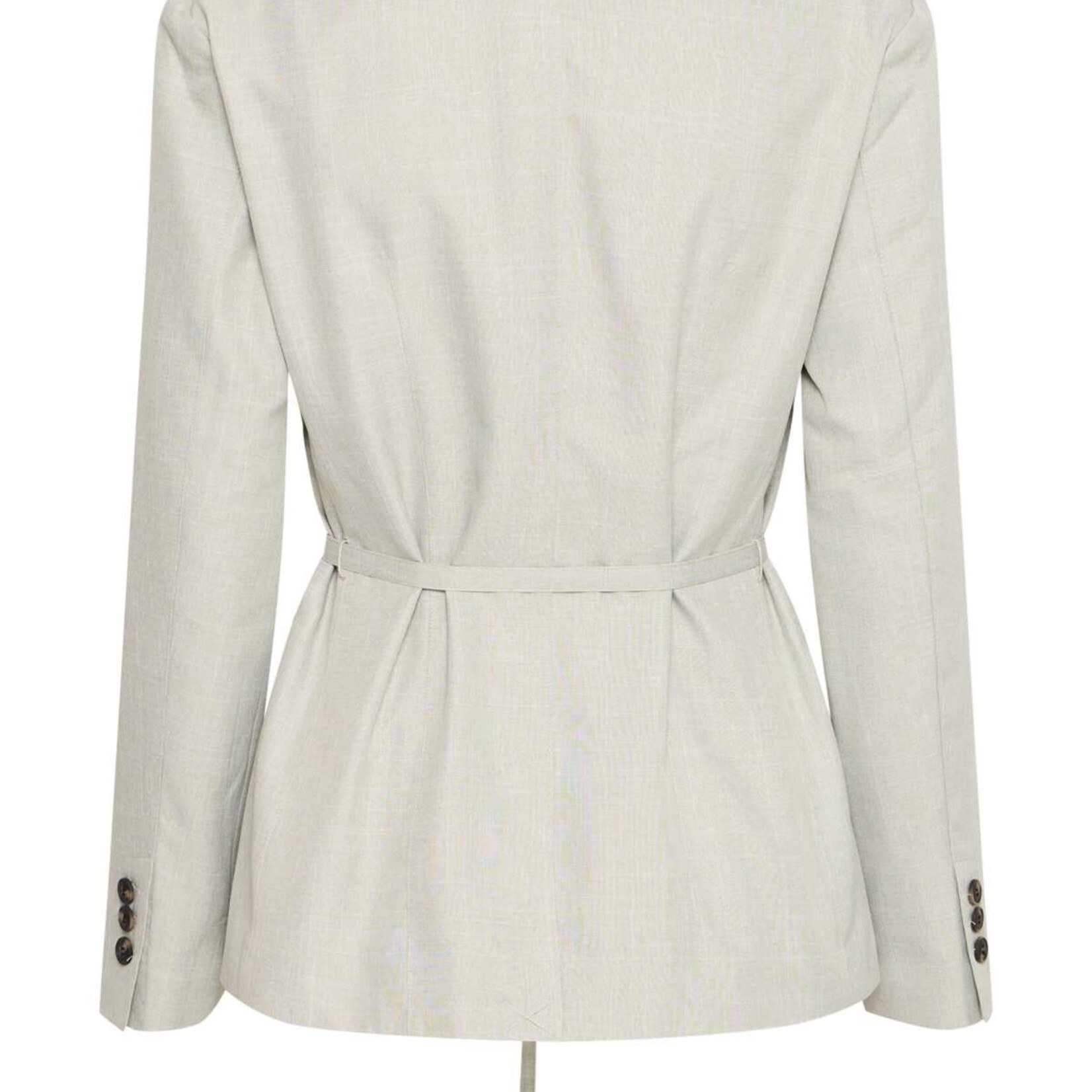 Ichi Veston Leevana avec ceinture - London Fog Mélange