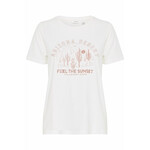 b.young T-Shirt Desert Sobbe - Marshmallow