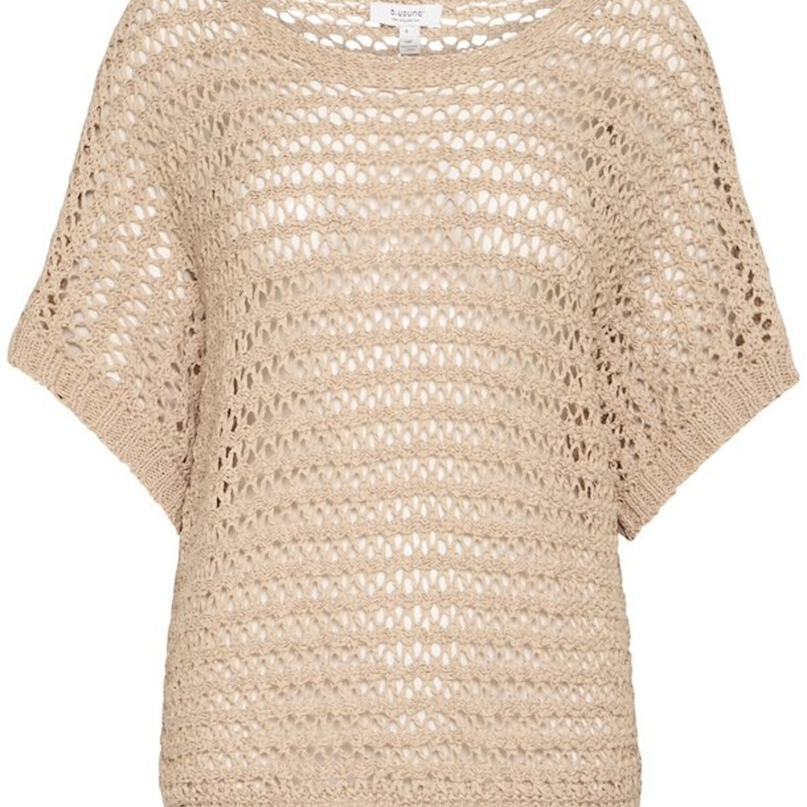 b.young Chandail en Crochet Marax - Humus