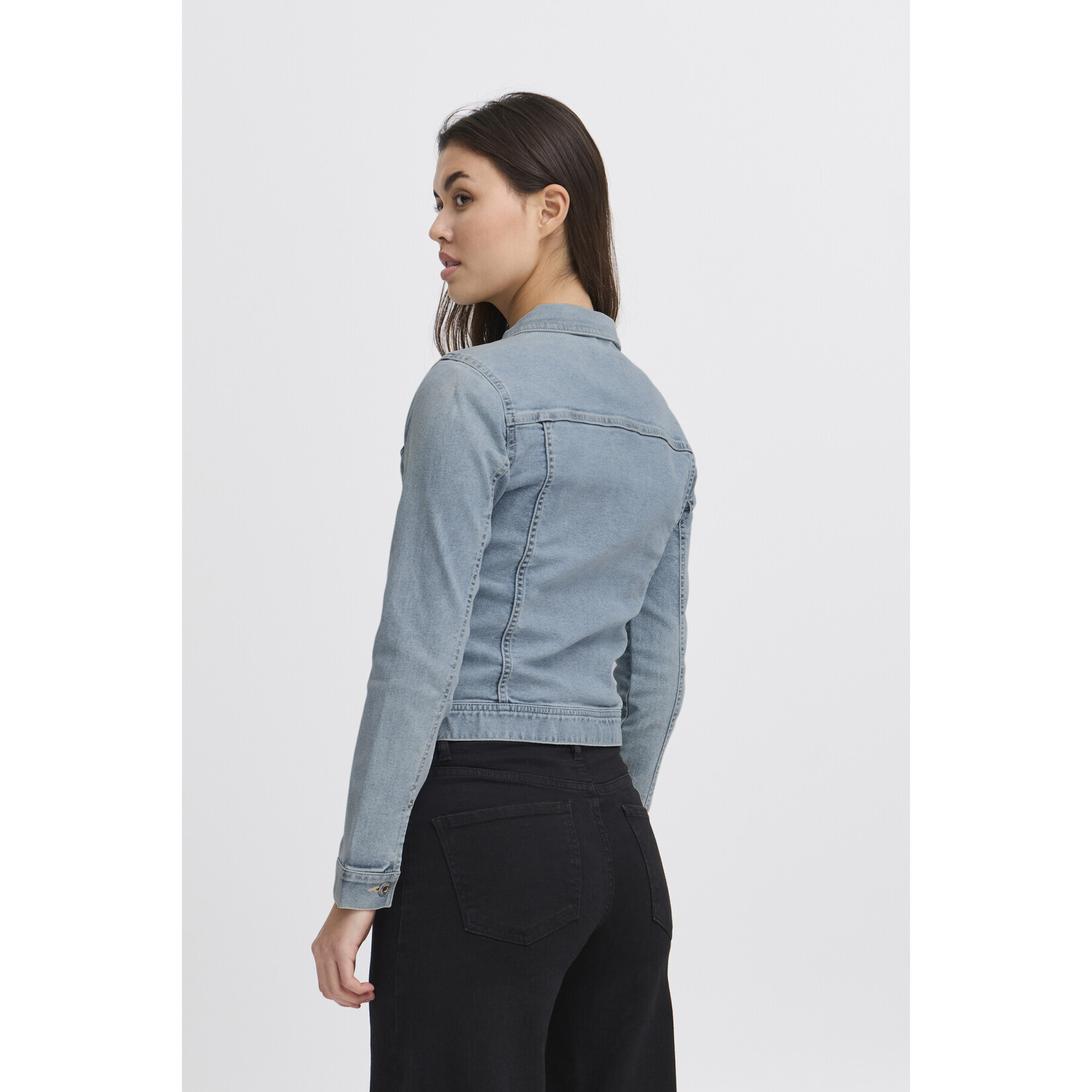Ichi Manteau Jeans  Billy - Light Blu Washed