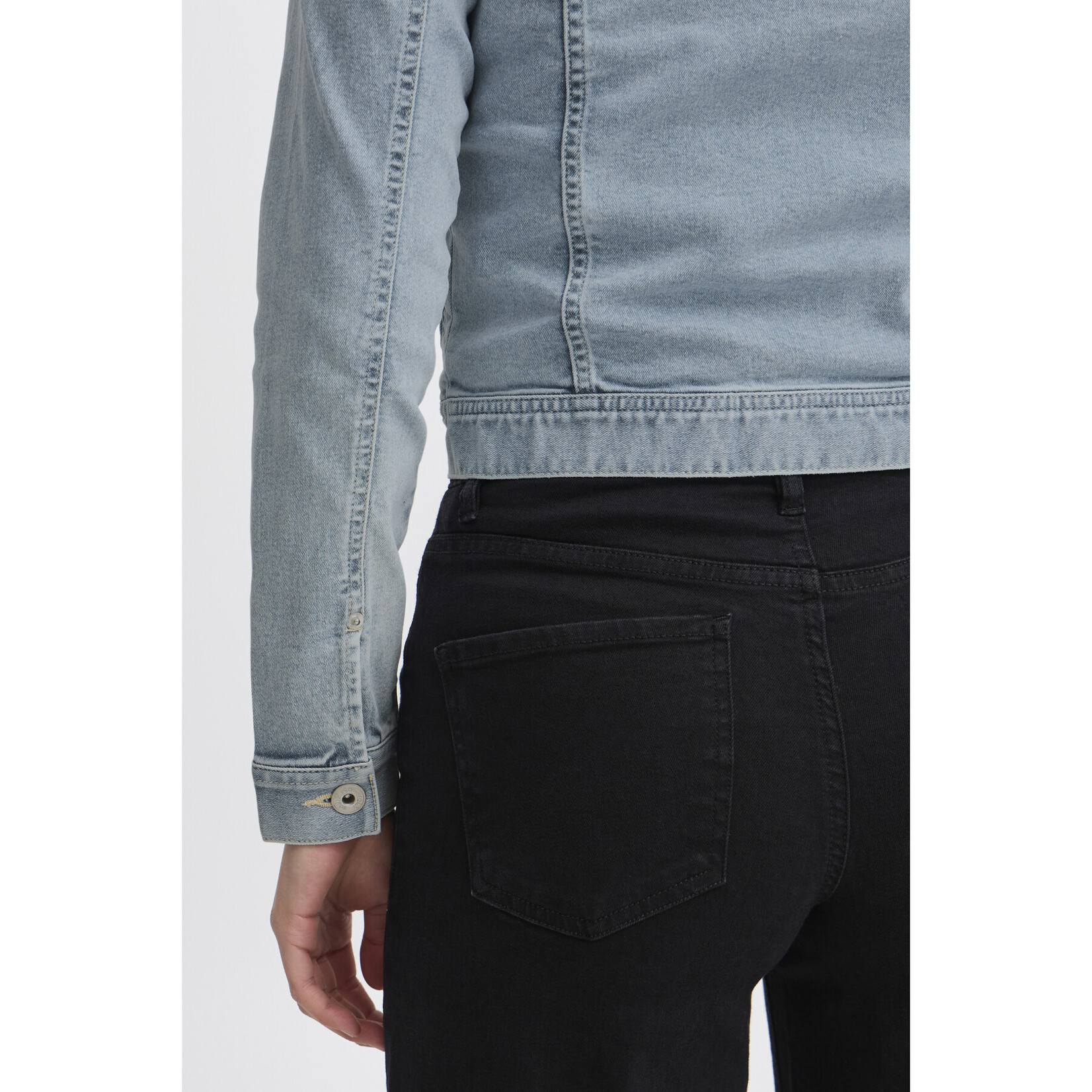 Ichi Manteau Jeans  Billy - Light Blu Washed