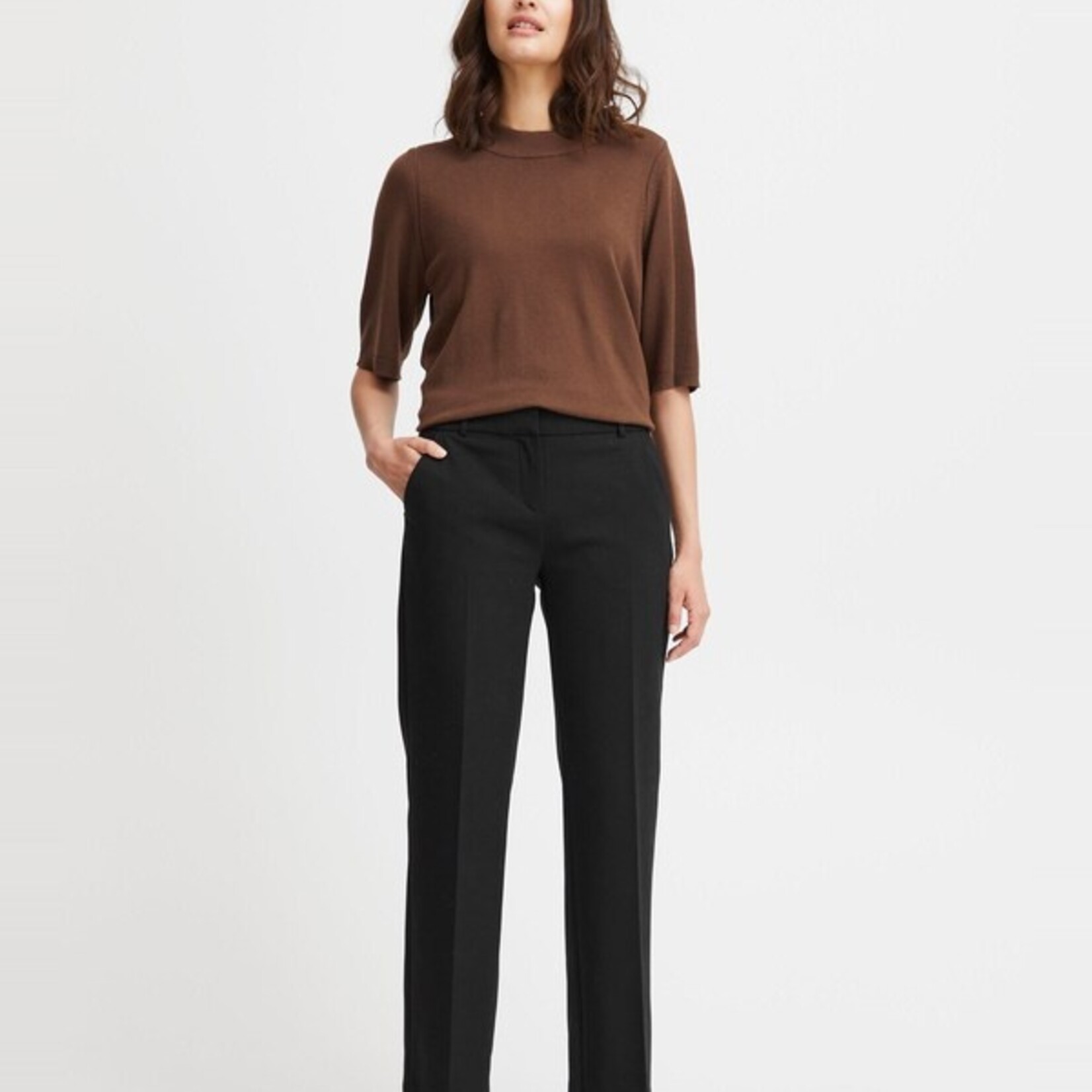 Fransa Pantalon  Vita Tessa - Black