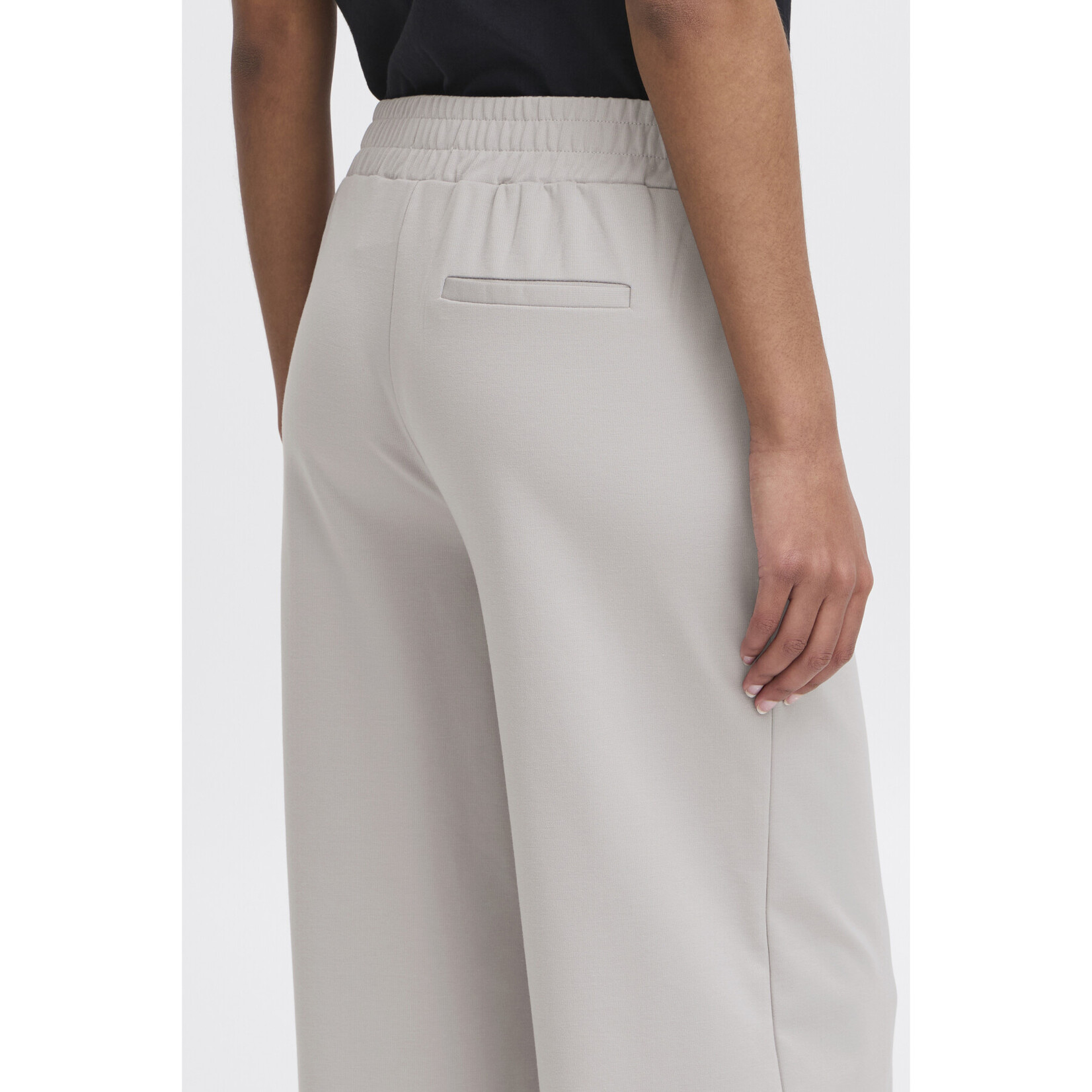 Ichi Pantalon Kate Jambe Droite - Opal Gray