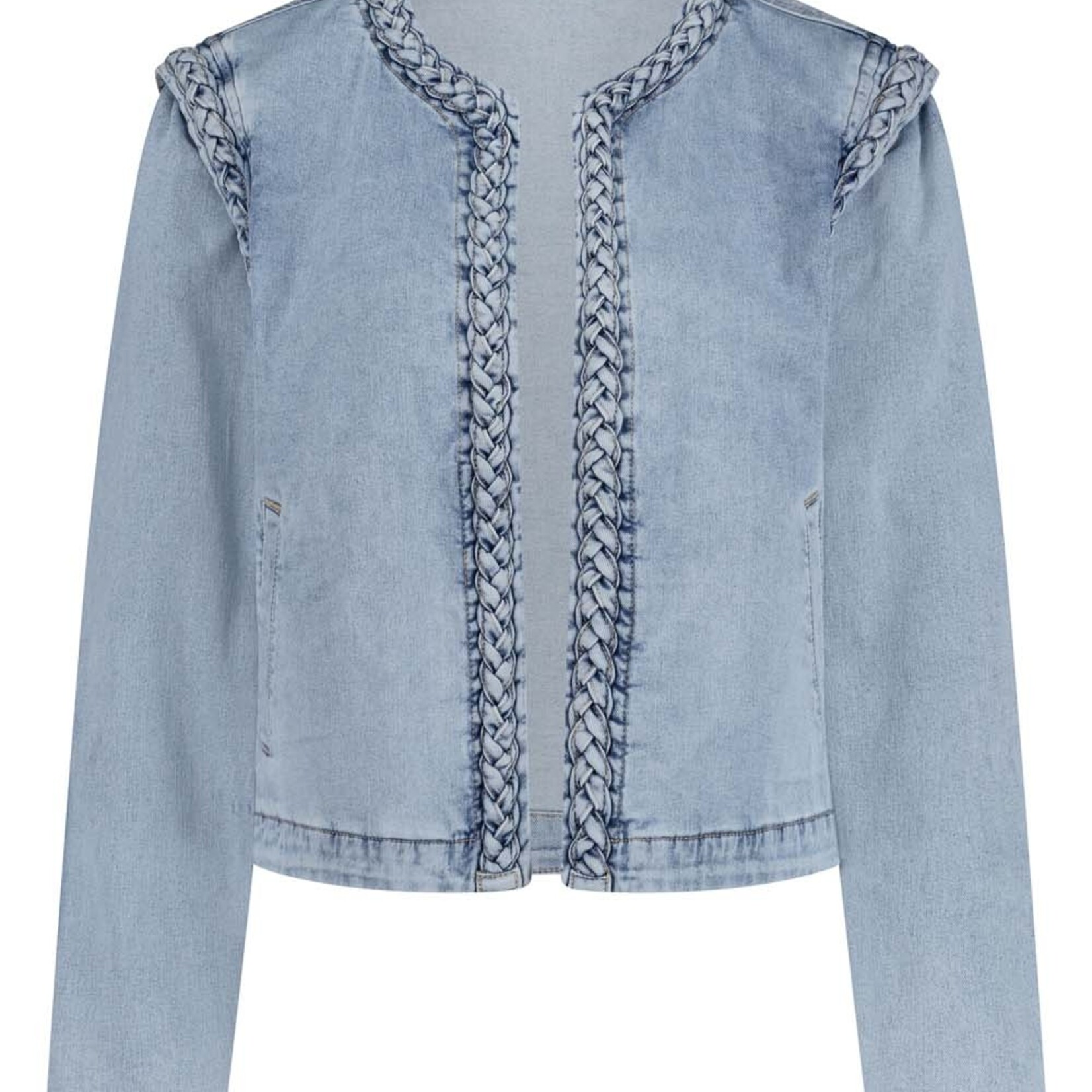 Tramontana Jacket jeans avec détail - Bleu