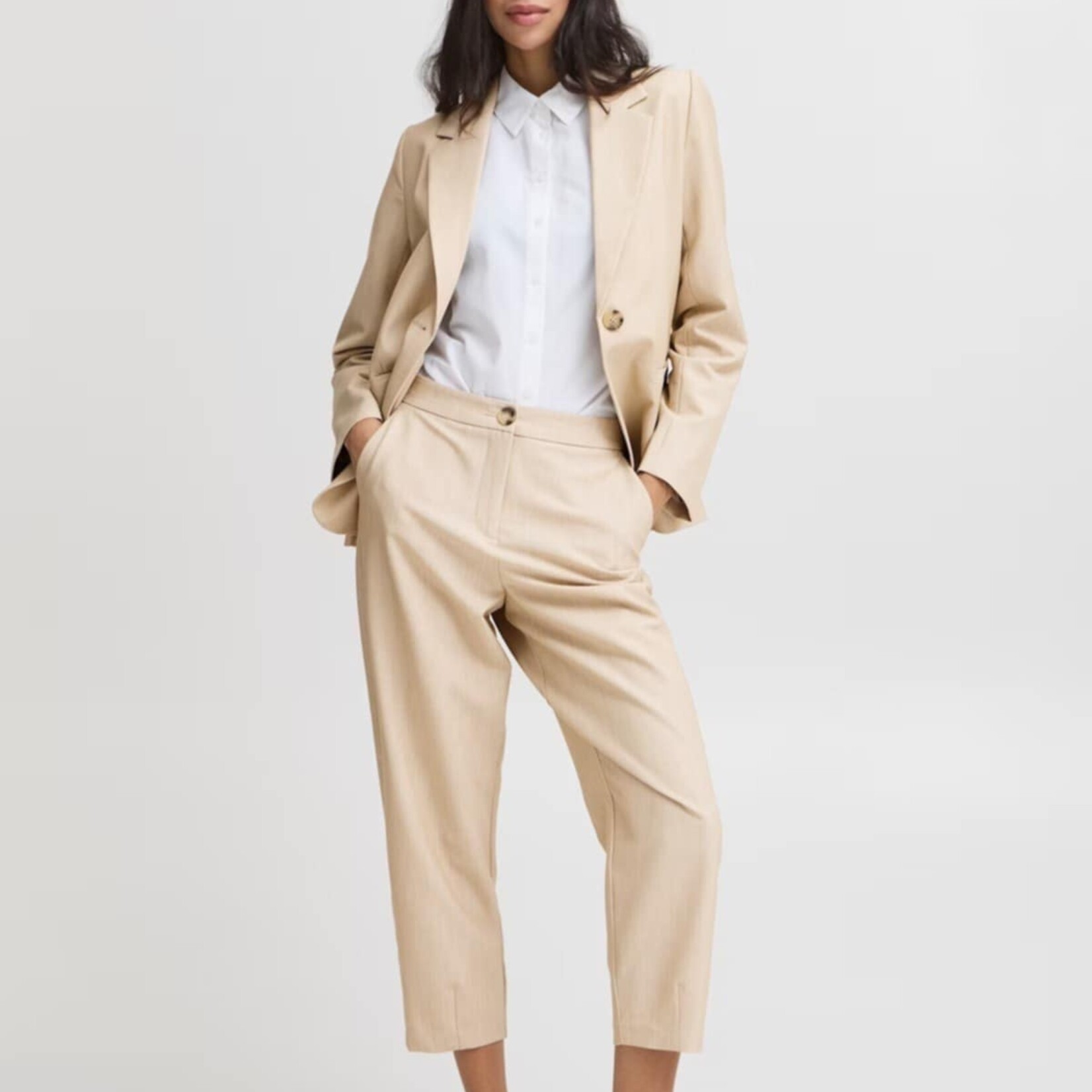 b.young Pantalon Danta - Humus