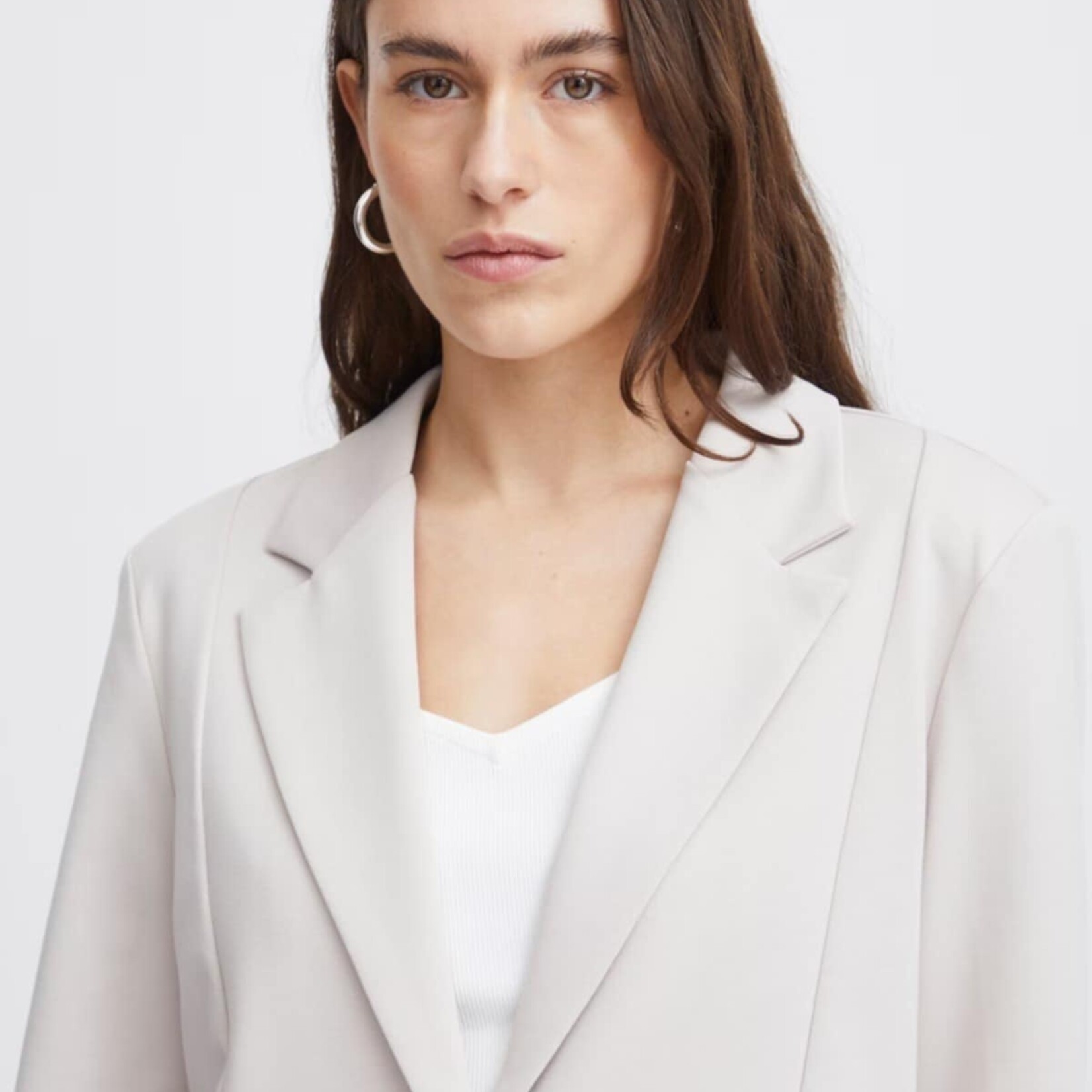 Ichi Veston Kate Oversize - Opal Gray