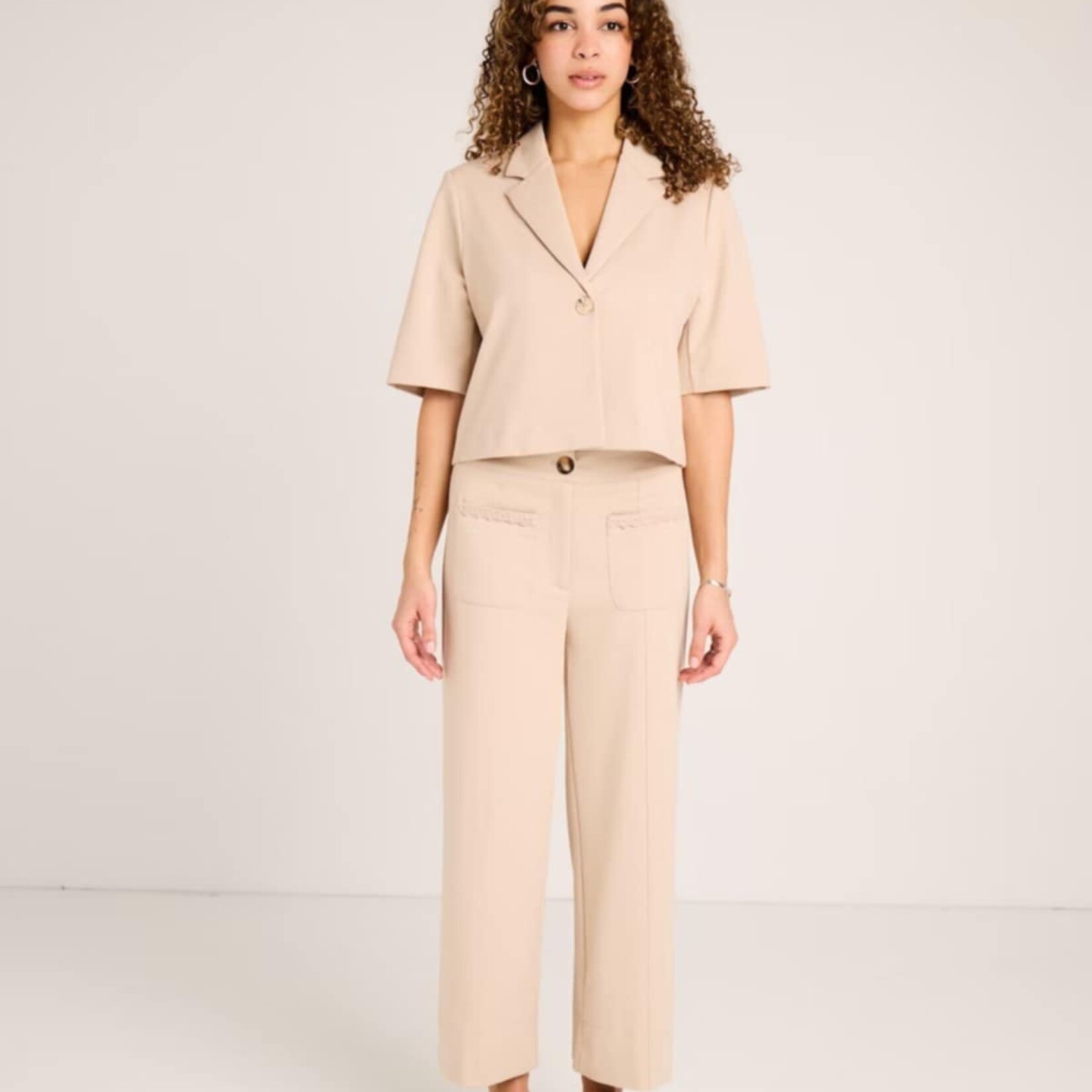 Ichi Veston Kate court - Doeskin