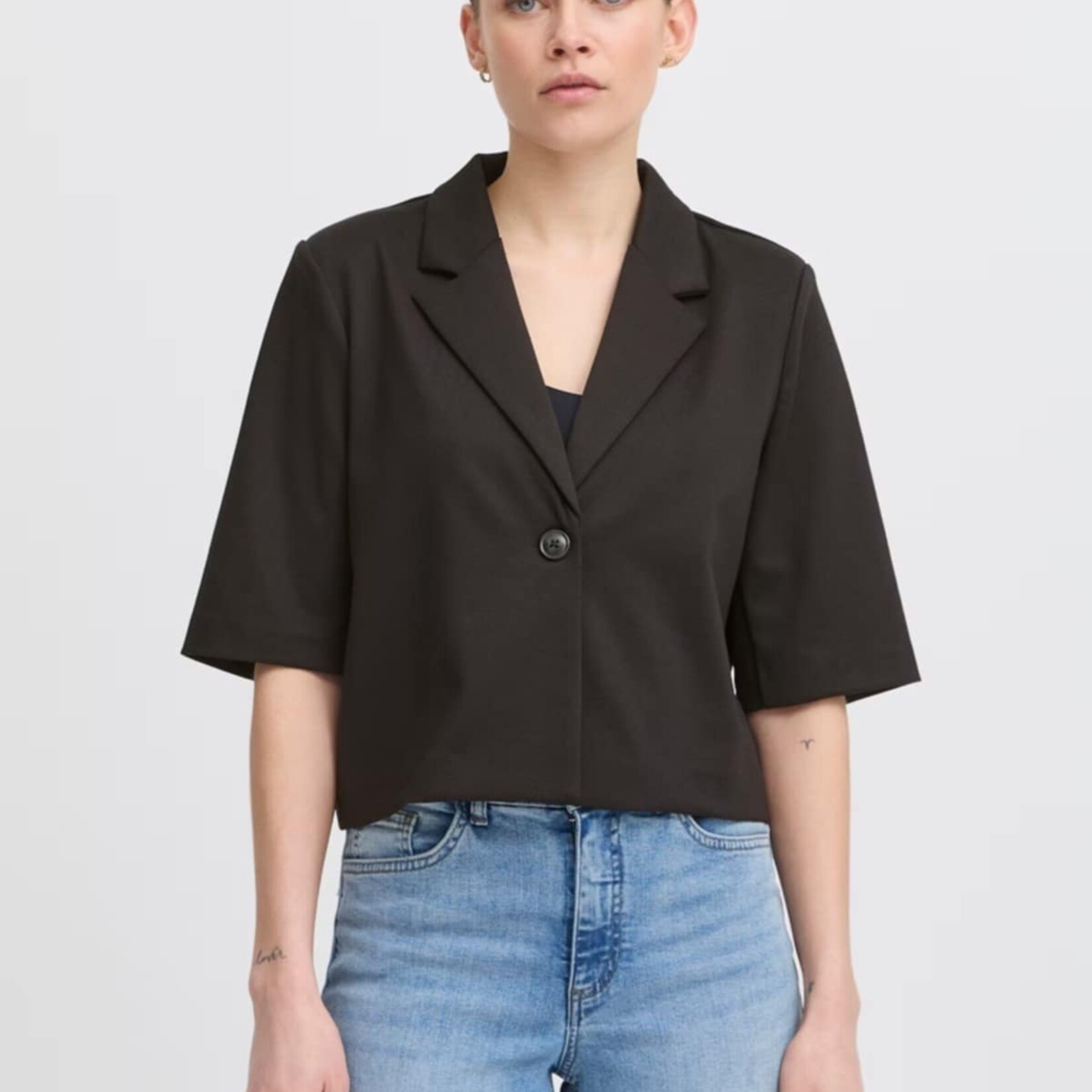 Ichi Veston Kate court - Black