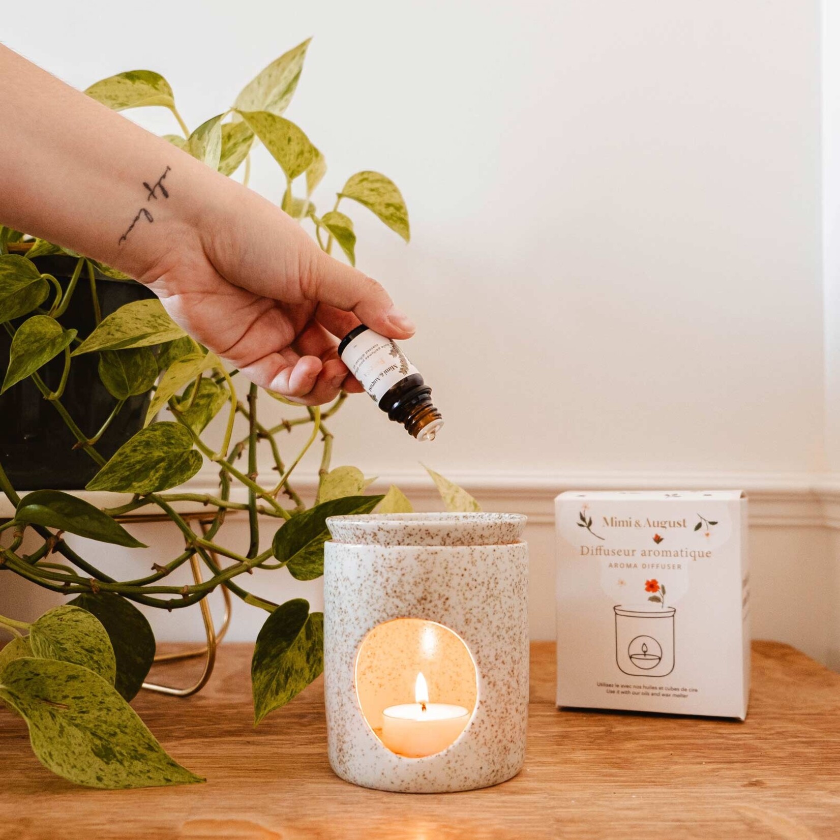 Mimi & August Diffuseur aromatique en céramique