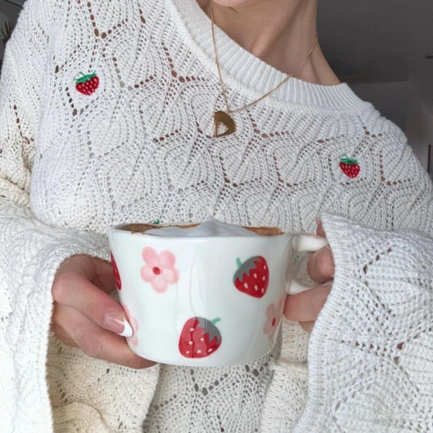 moi d'abord Tasse Fraisia