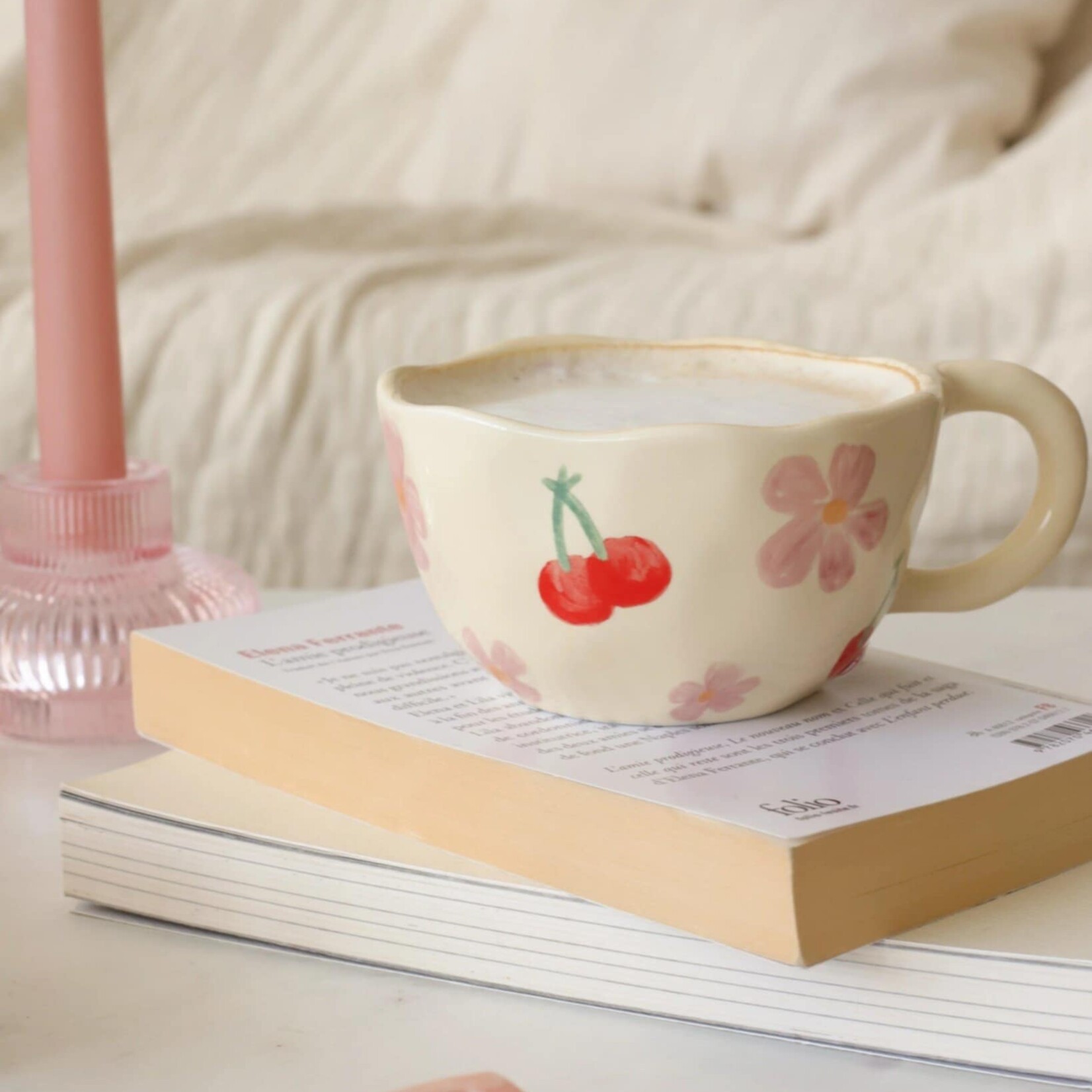 moi d'abord Tasse fleur de cerisier