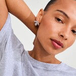 Pilgrim Dream Boucle d'oreille Recyclé - Silver Plated